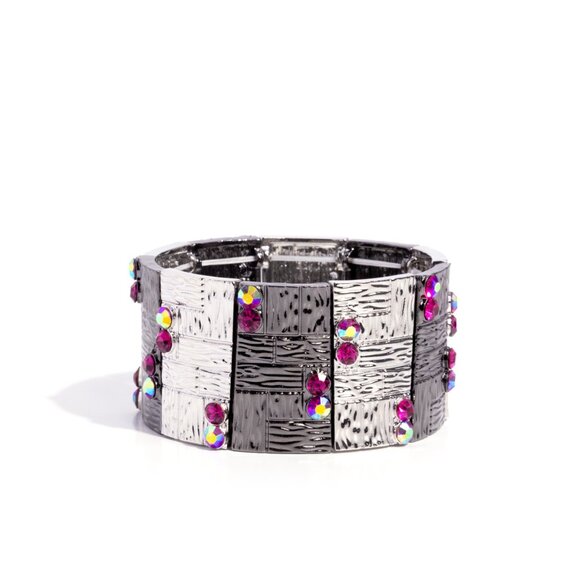 Plated Potential - Pink Bracelet - Picture 2 of 2